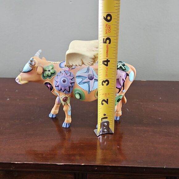 Cow Parade Painted Cow With Wings - Picture 8 of 10